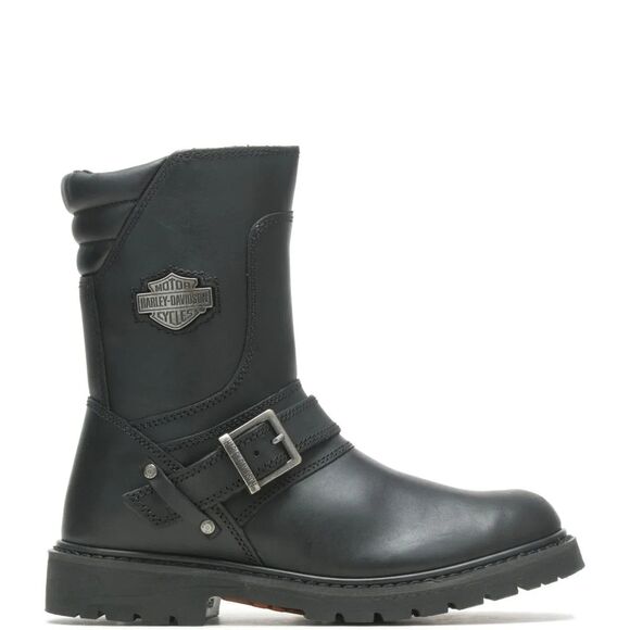 Harley Davidson 8.25" Booker Side-Zip Engineer Motorcycle Boot Men’s SZ 8 - Picture 1 of 7